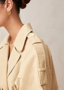 Raya Trench Coat - Görsel 3